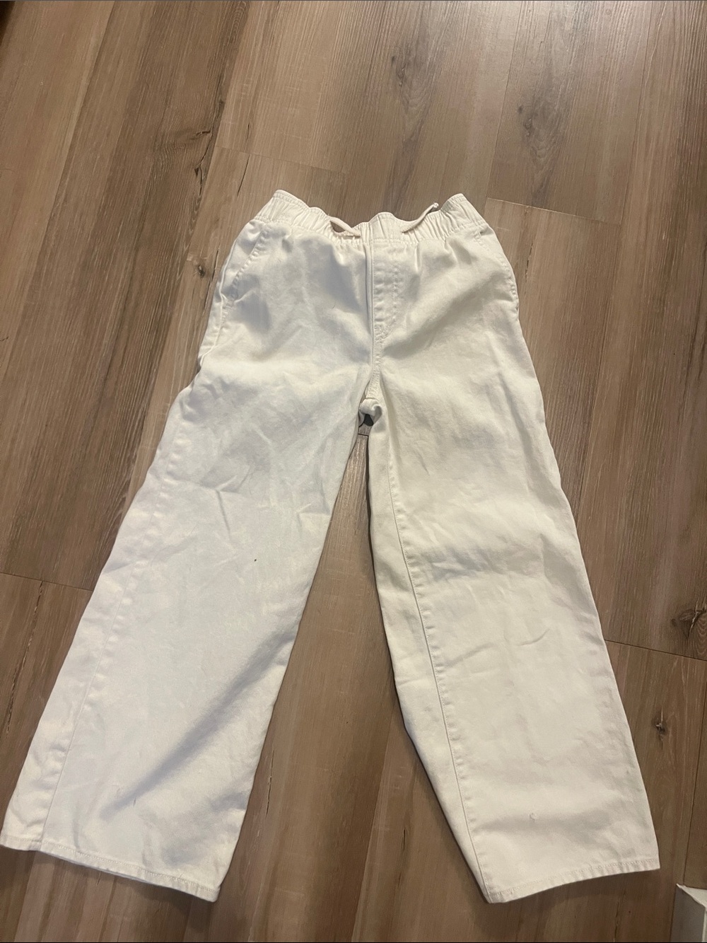Kids Wide Leg Drawstring Pants